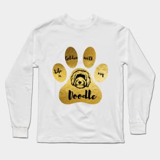 Life is Golden with Doodle Long Sleeve T-Shirt